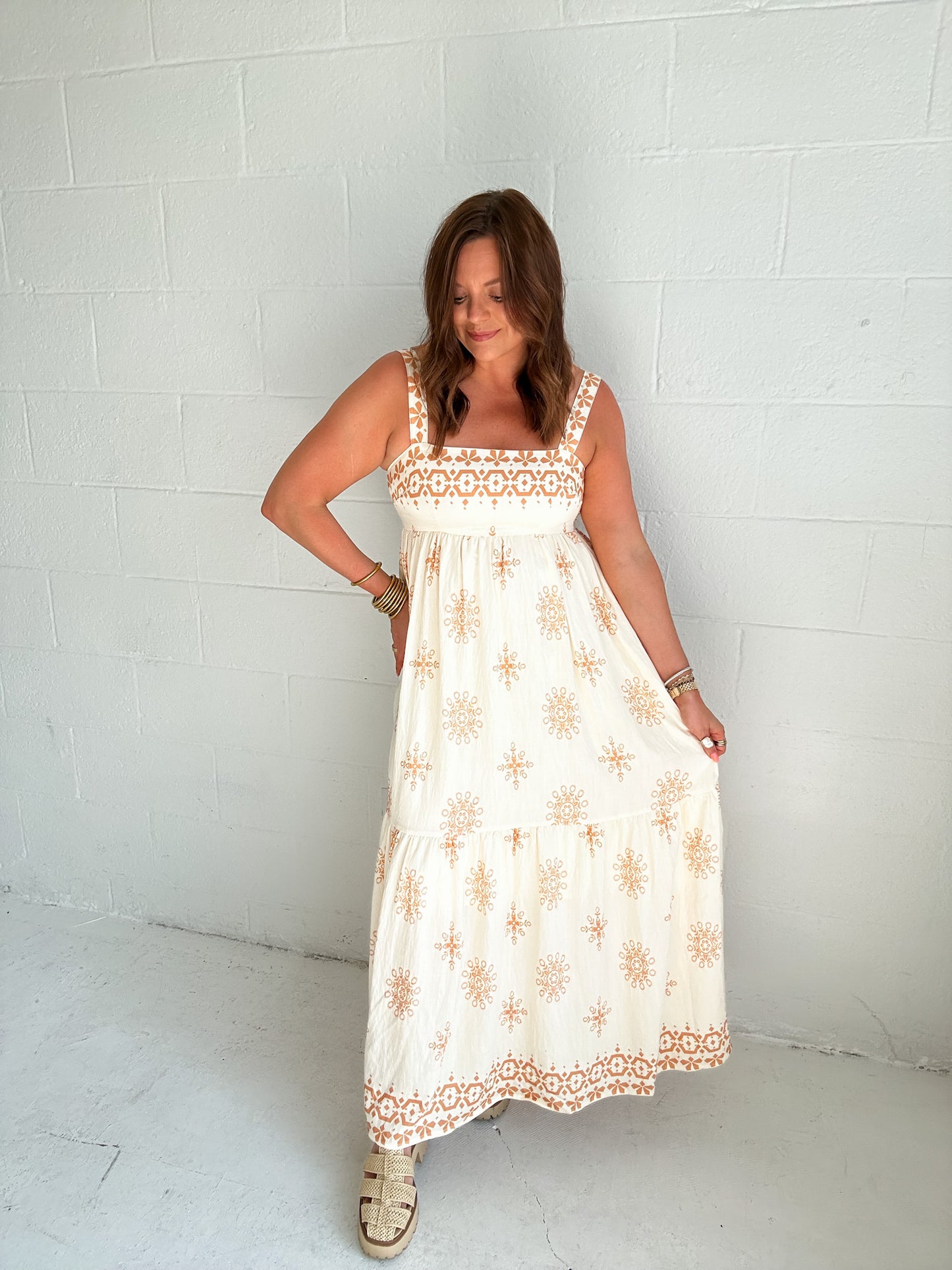 SUMMER COLLECTION MAXI DRESS - NATURAL