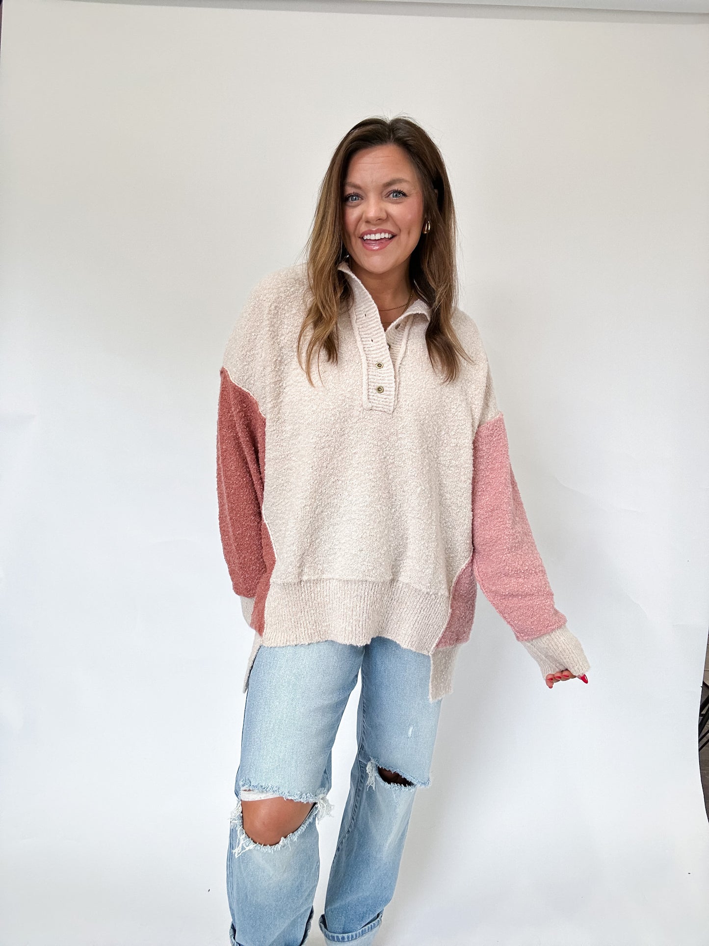 FALL CUTESY OVERSIZED SWEATER