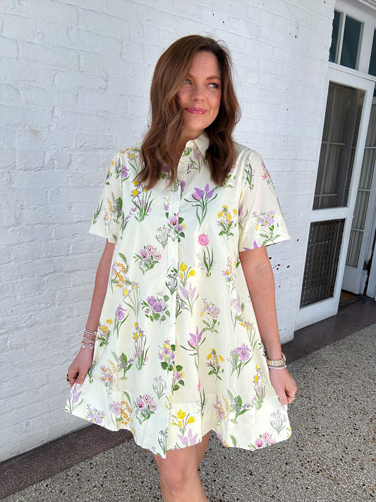 FLOURISH MINI DRESS