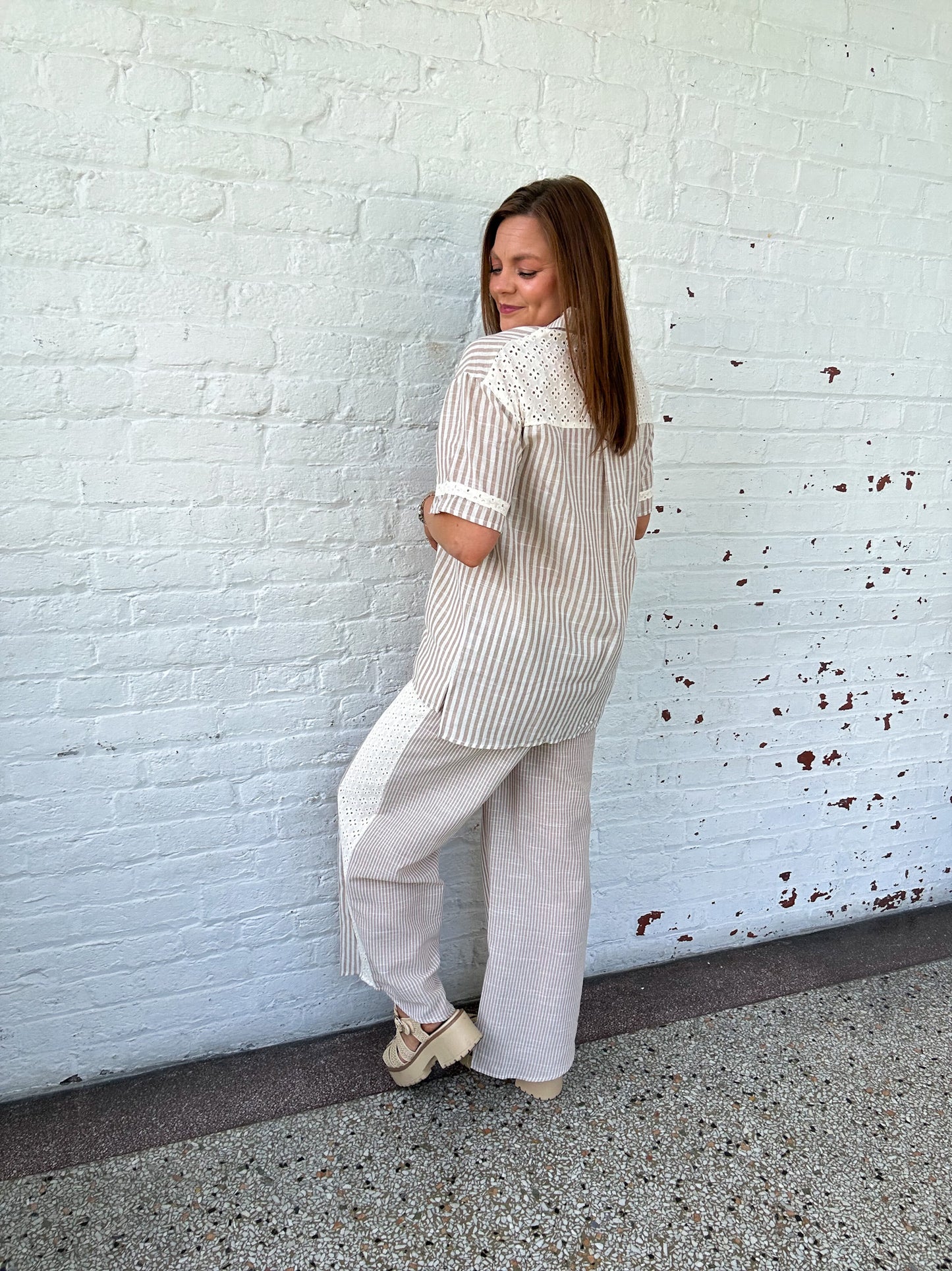 EYELET DUNE TOP