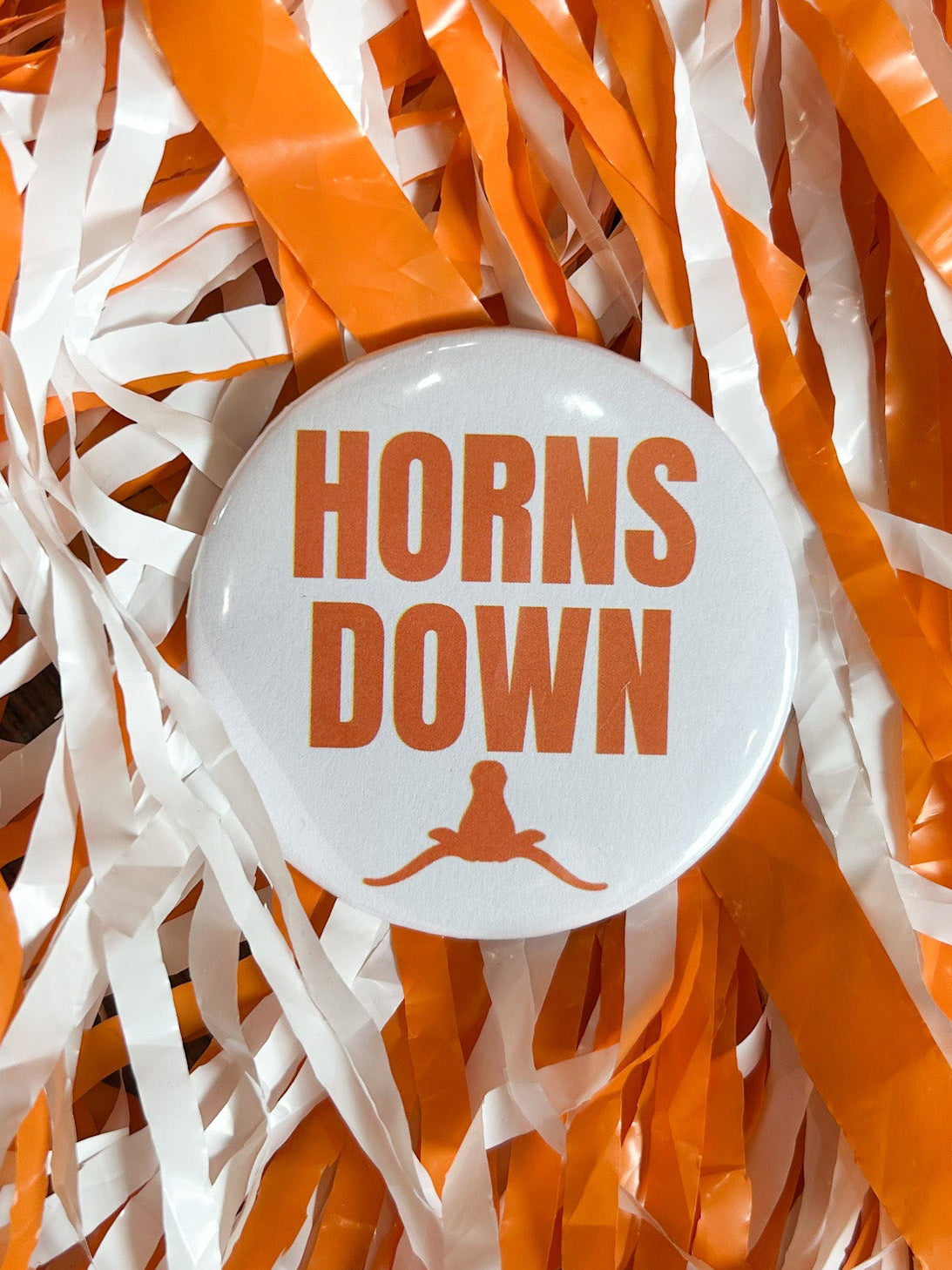 HORNS DOWN GAMEDAY BUTTON