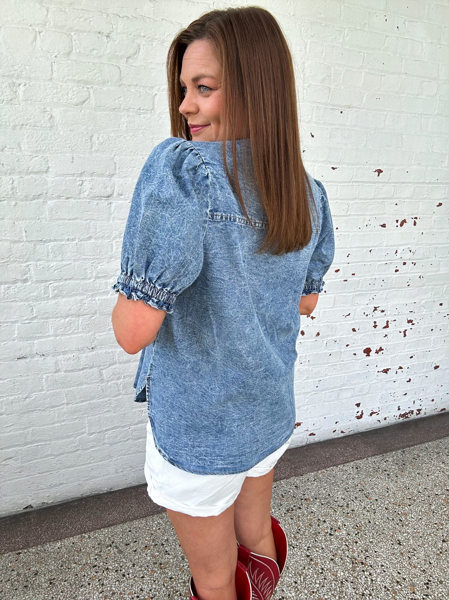 INDIE DENIM TOP