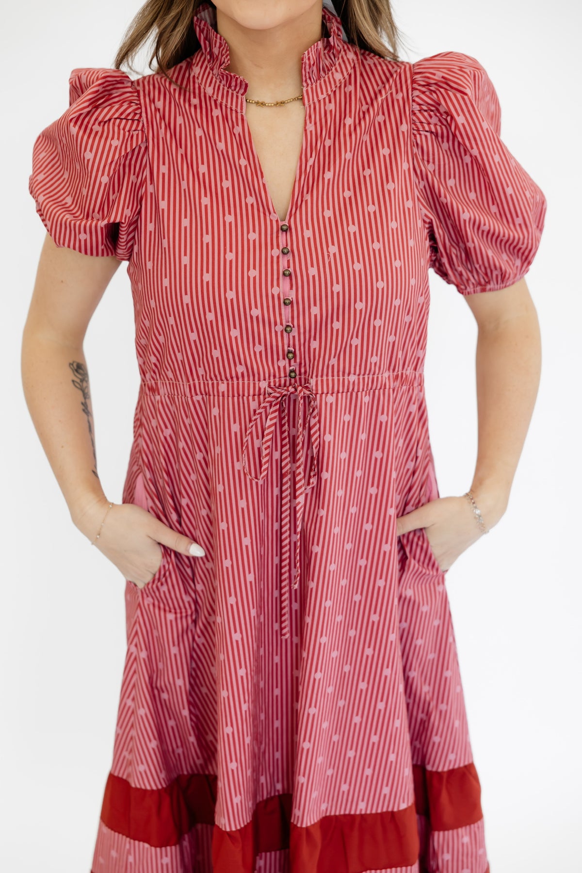 ON THE DOT MAXI DRESS