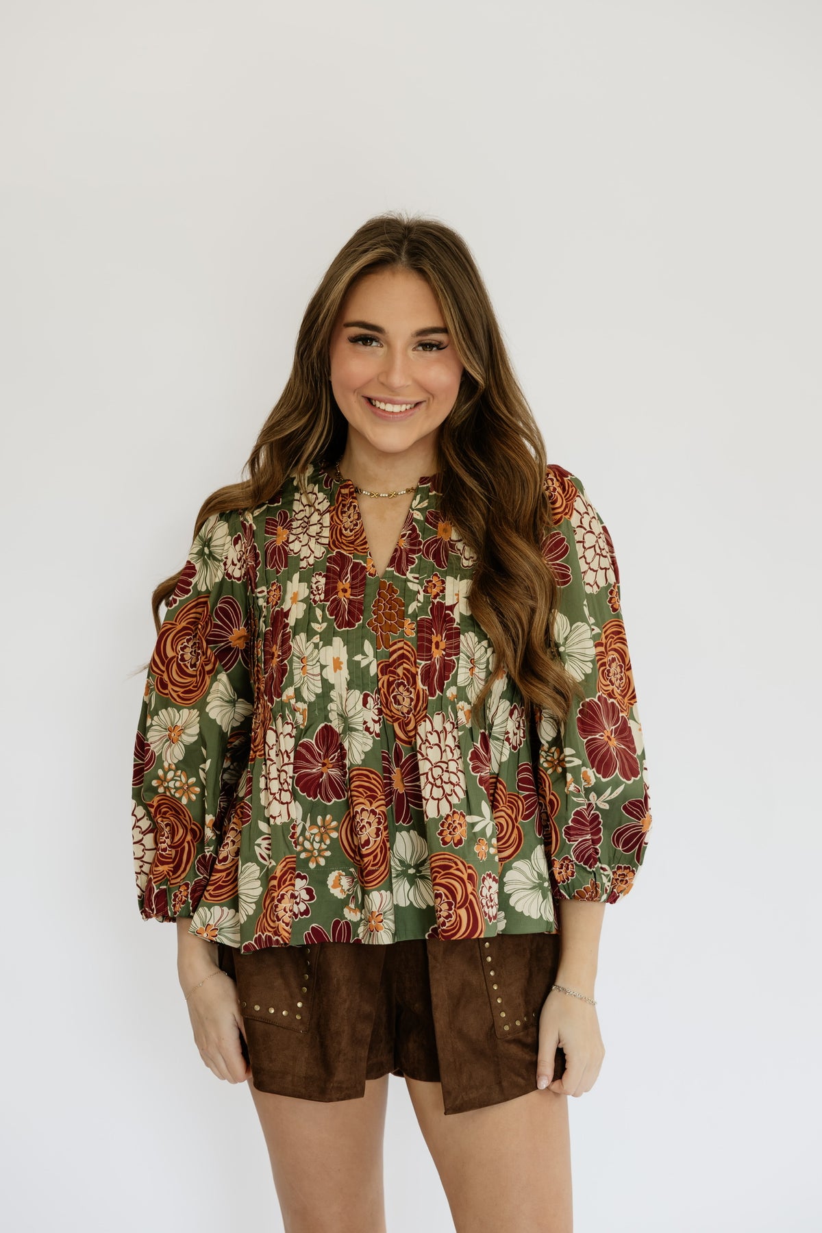 ABSTRACT AUTUMN TOP