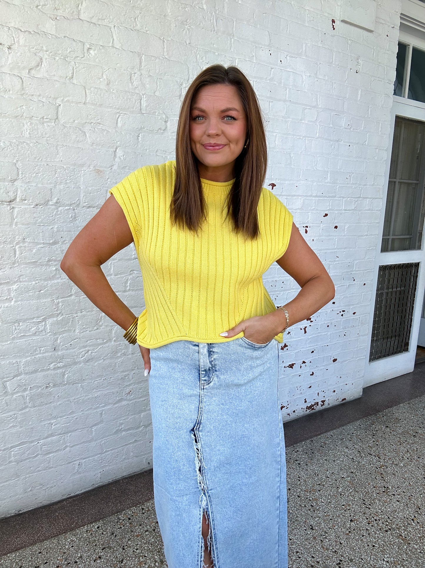 FRANNIE TOP - LEMON