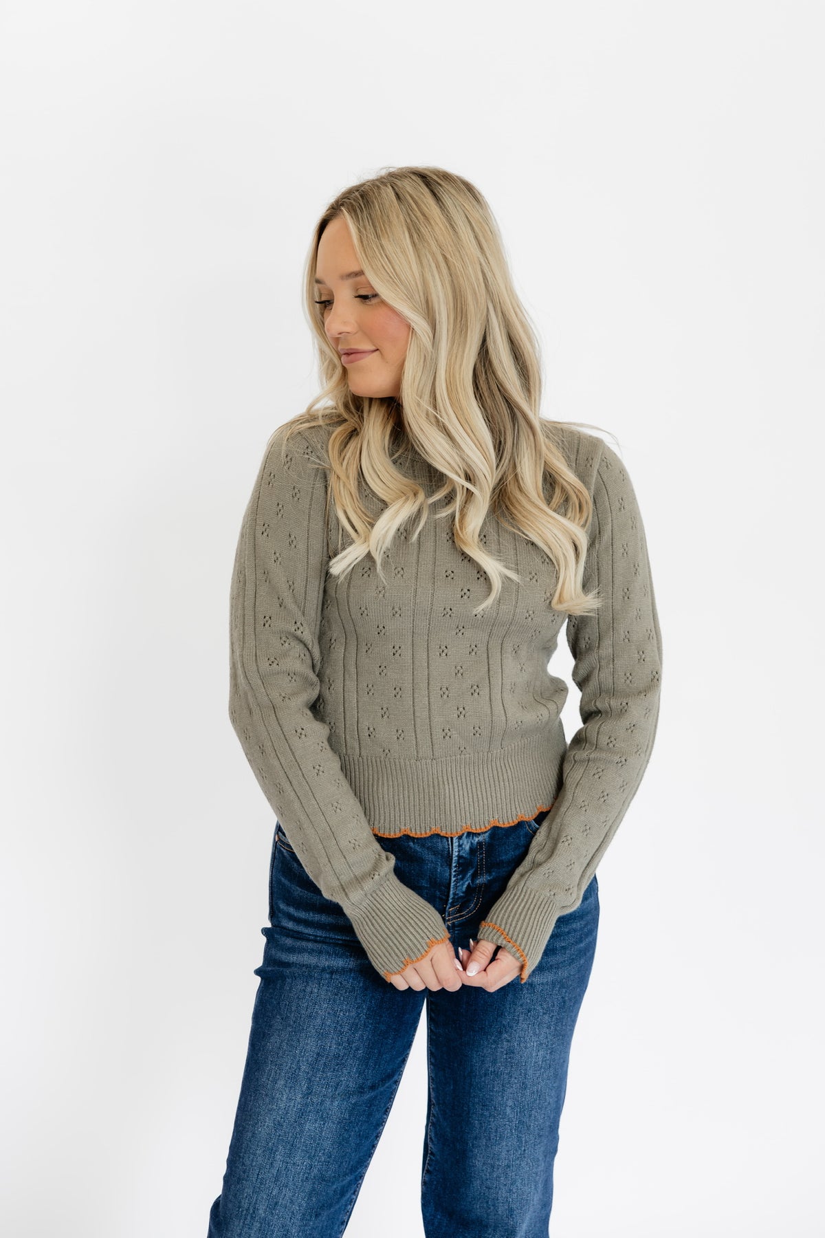 OLIVE BRANCH SWEATER