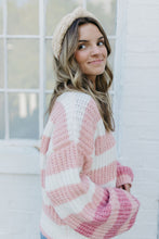 Load image into Gallery viewer, BLUSHING BABE KNIT SWEATER
