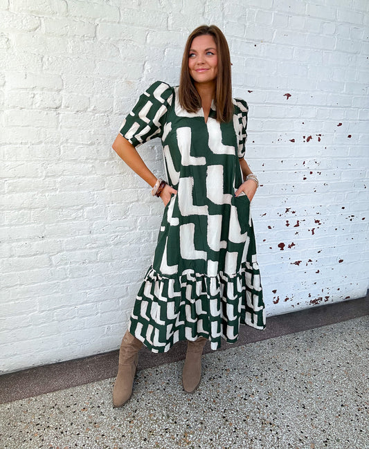 IN THE FOREST MAXI DRESS