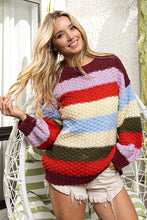 Load image into Gallery viewer, CECE COLORBLOCK SWEATER

