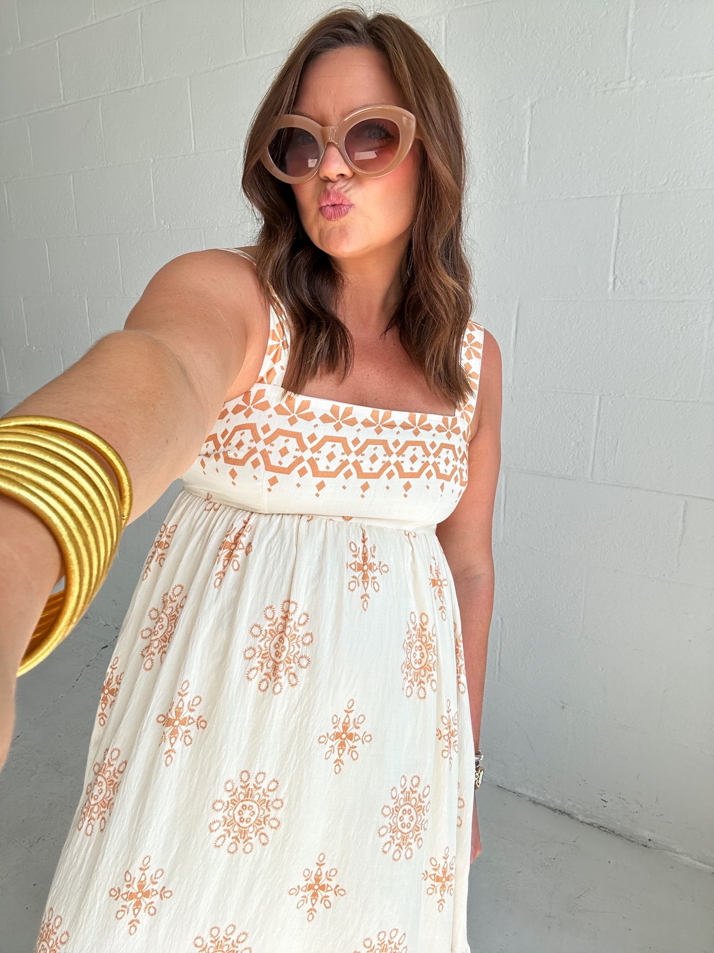 SUMMER COLLECTION MAXI DRESS - NATURAL