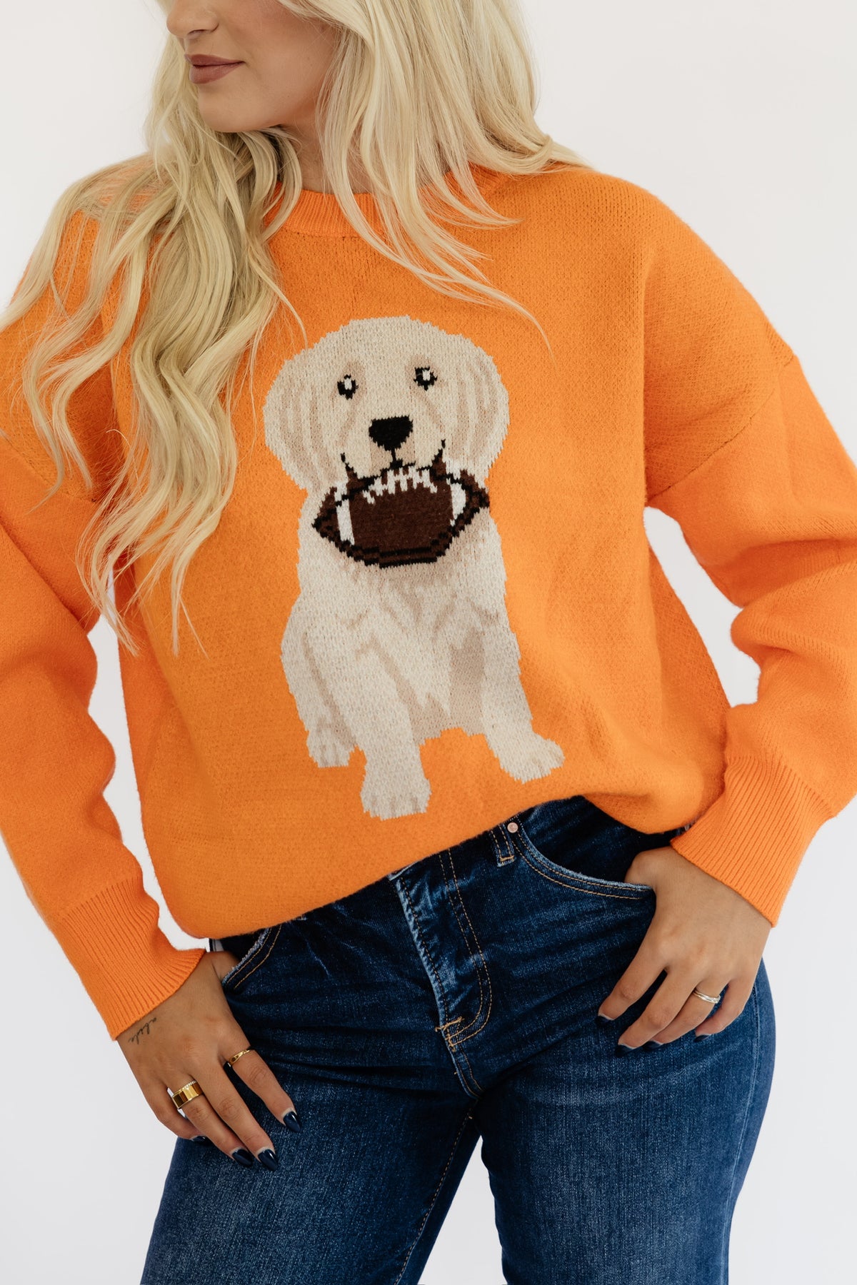 GAMEDAY GOLDEN SWEATER