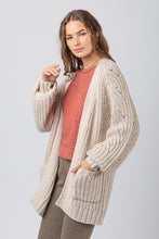 Load image into Gallery viewer, CREAM KNIT CARDIGAN
