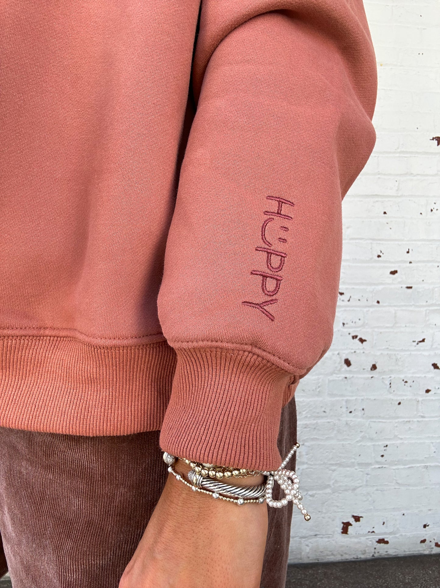 CHOOSE HAPPY CREWNECK