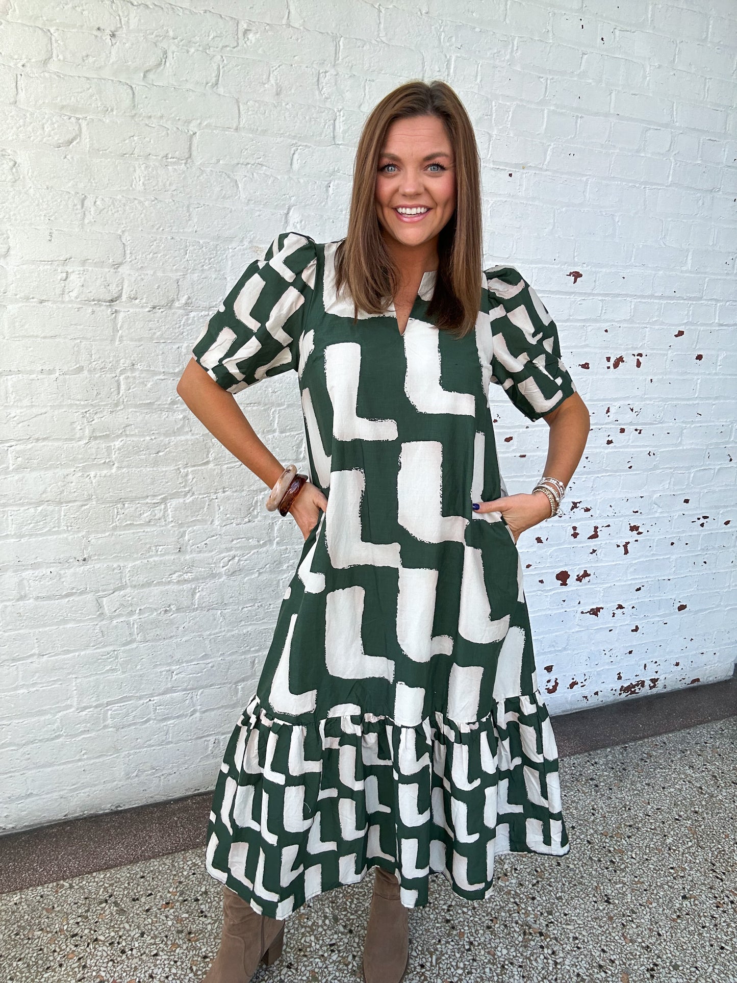 IN THE FOREST MAXI DRESS