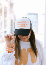 Load image into Gallery viewer, WIN OR LOSE TRUCKER HAT
