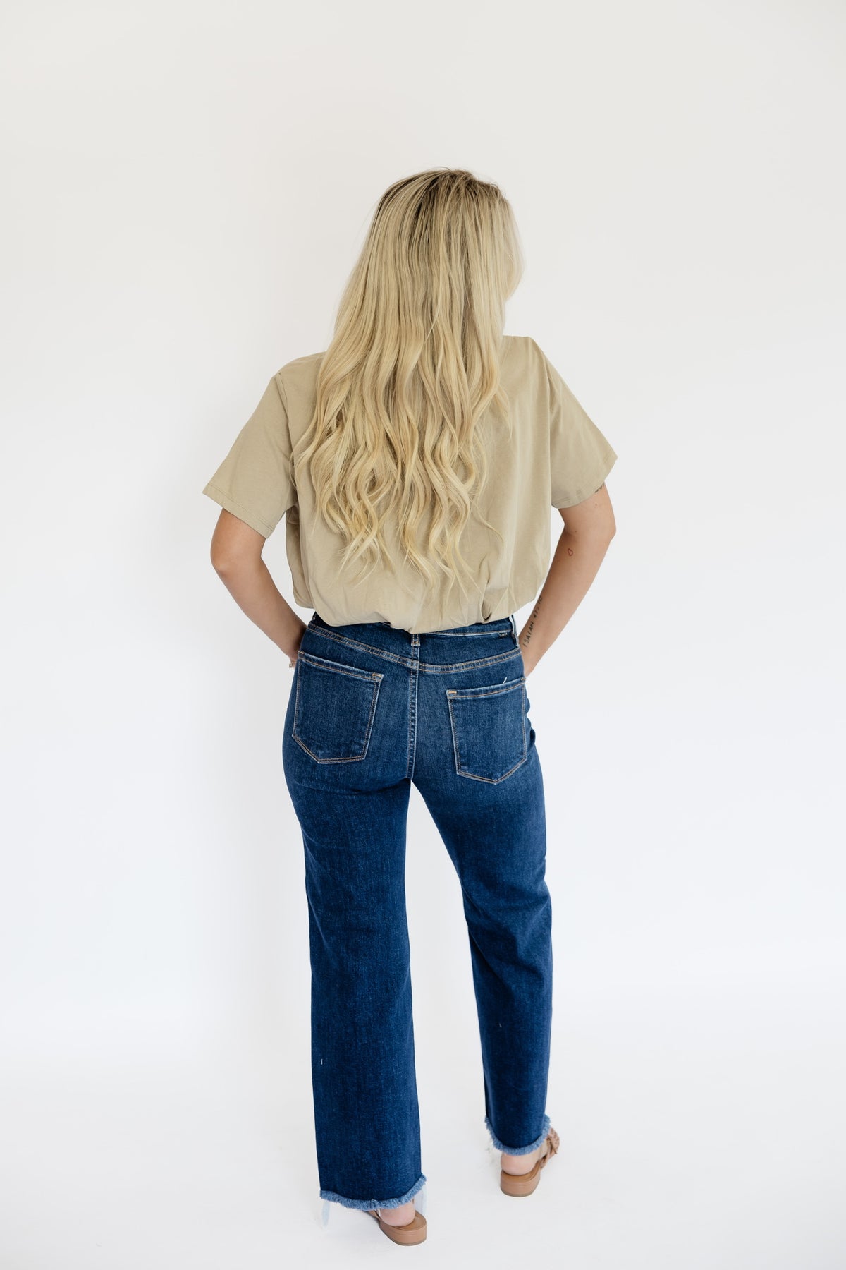 BASIC BUBBLE TOP - TAUPE