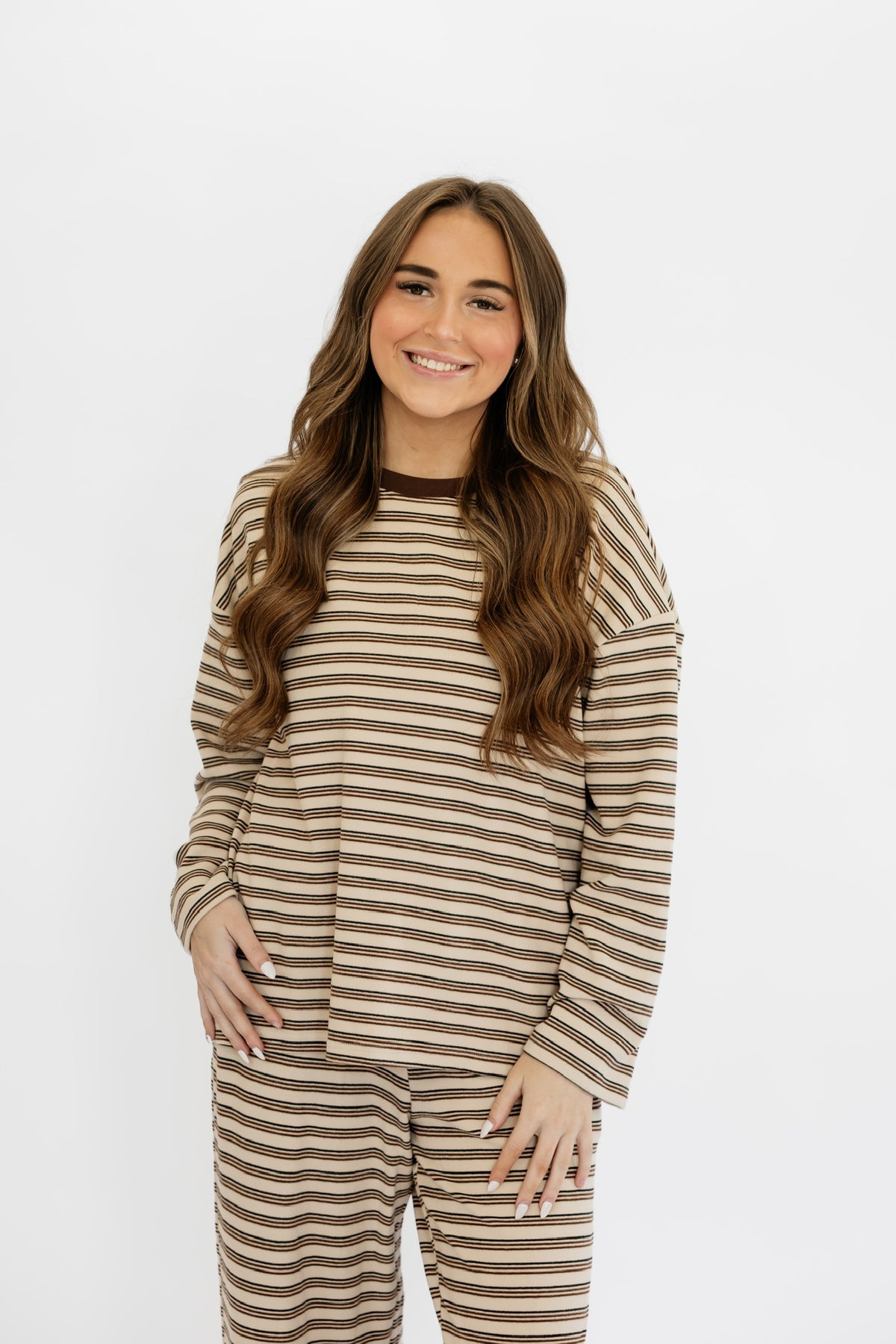 ANNIE STRIPE SET