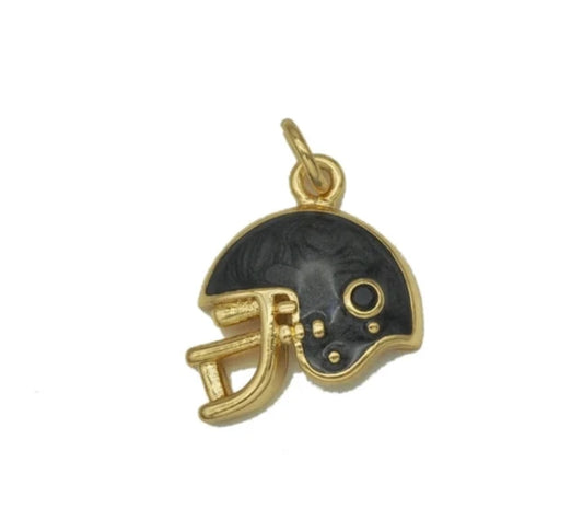 Football Helmet Charm