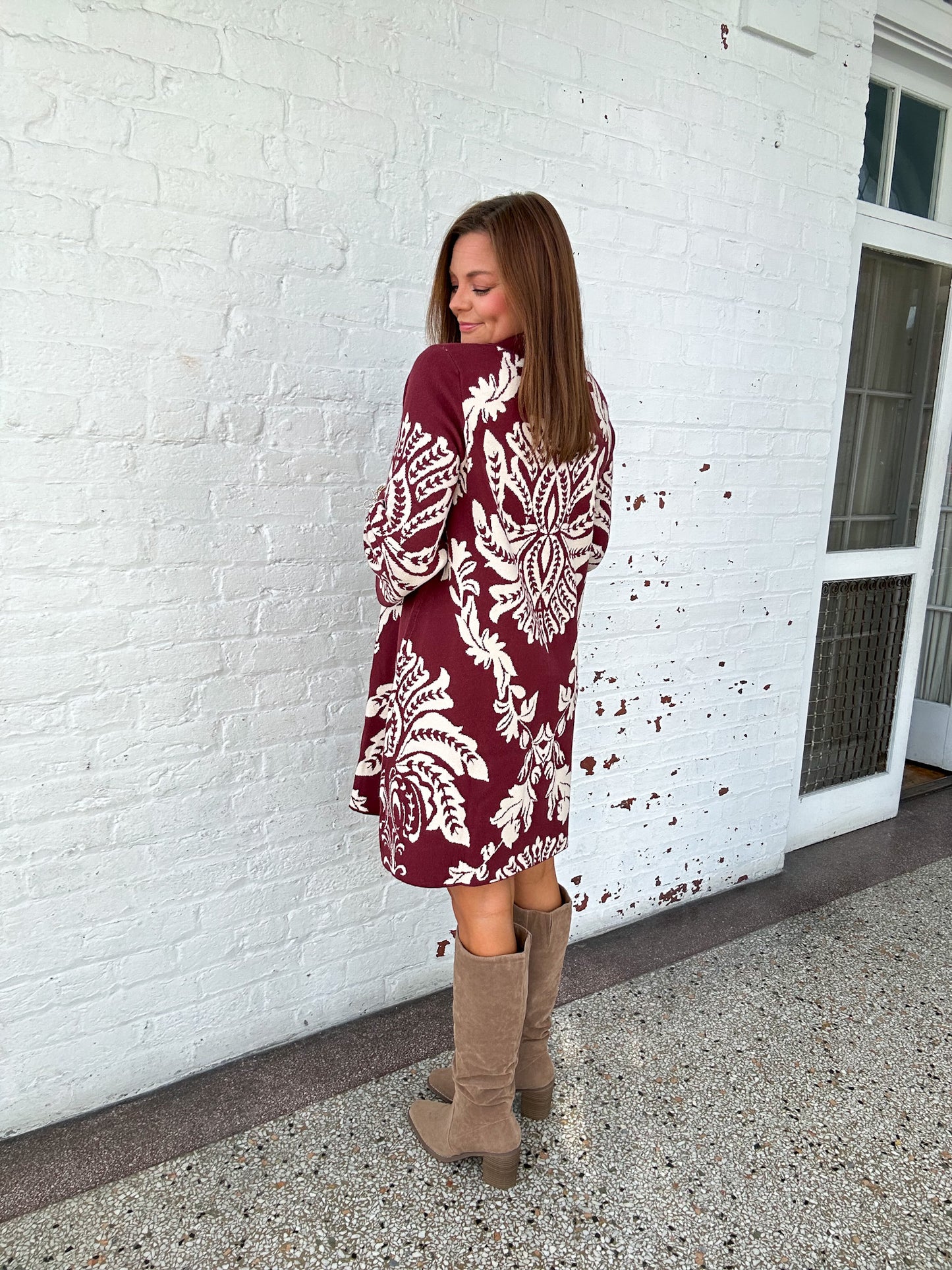 SO SCARLET MINI DRESS