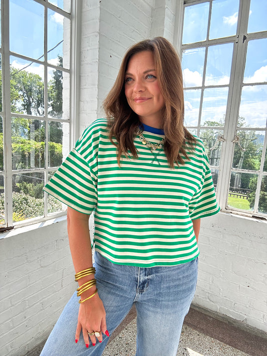 BLAKELY STRIPE TOP