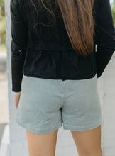 Load image into Gallery viewer, MIDNIGHT BLACK CROP TOP
