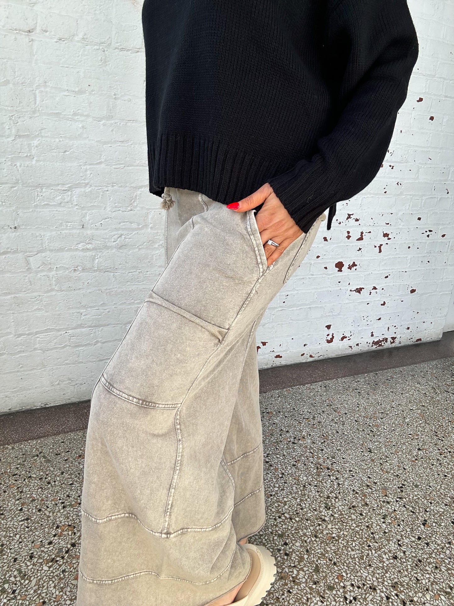 GOOD DAYS PANTS - STONE