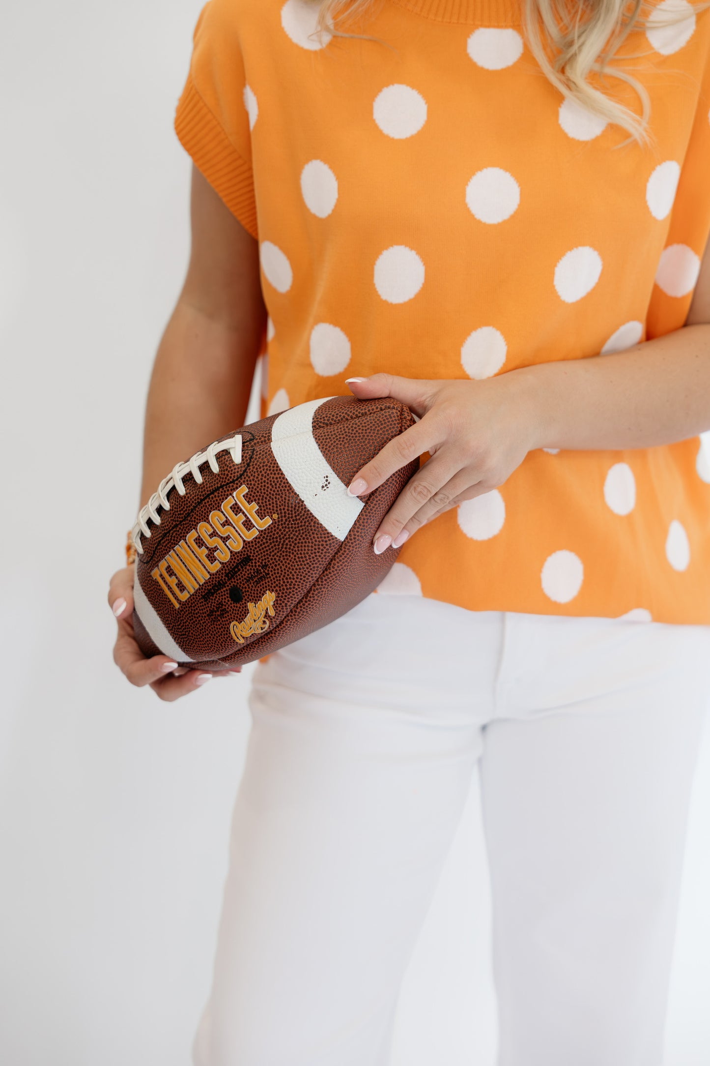 POLKA DOTS FOR GAMEDAY SWEATER