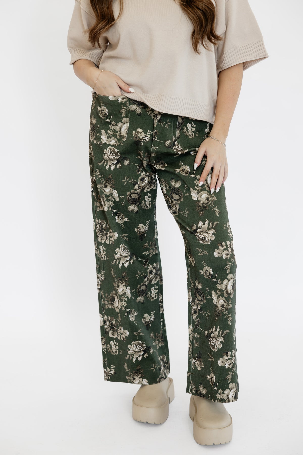 FALLING FLORALS PANTS