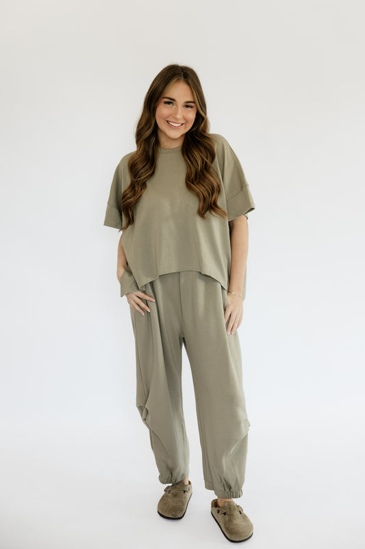 ALL IS WELL LOUNGE SET - SAGE