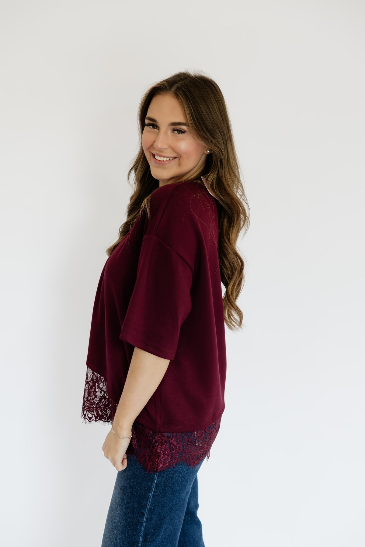 ELEVATE IT TOP - BURGUNDY