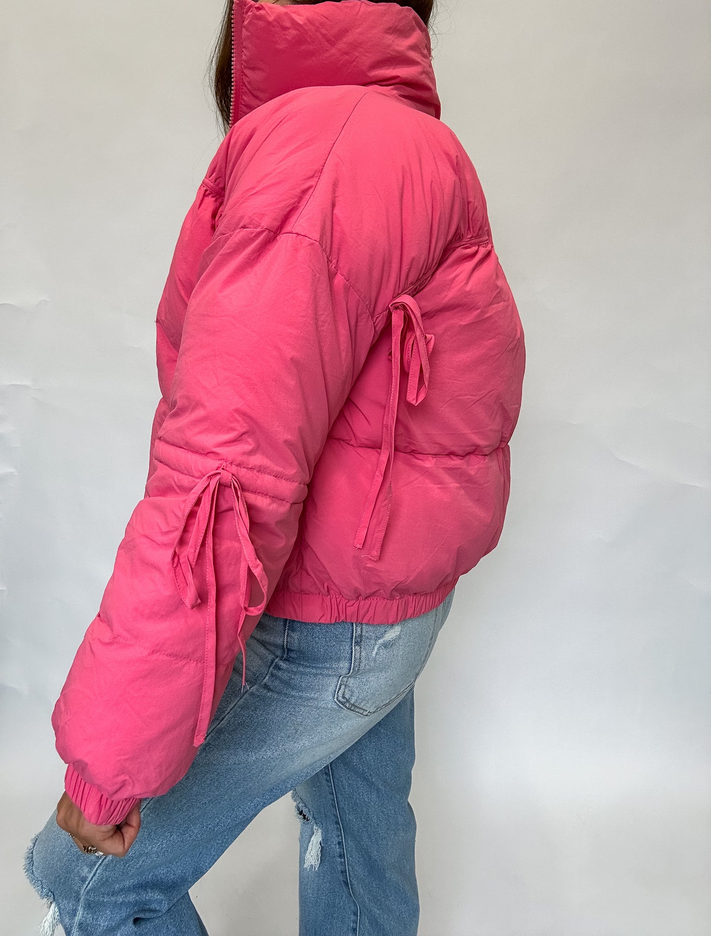 PINK PUFFER JACKET