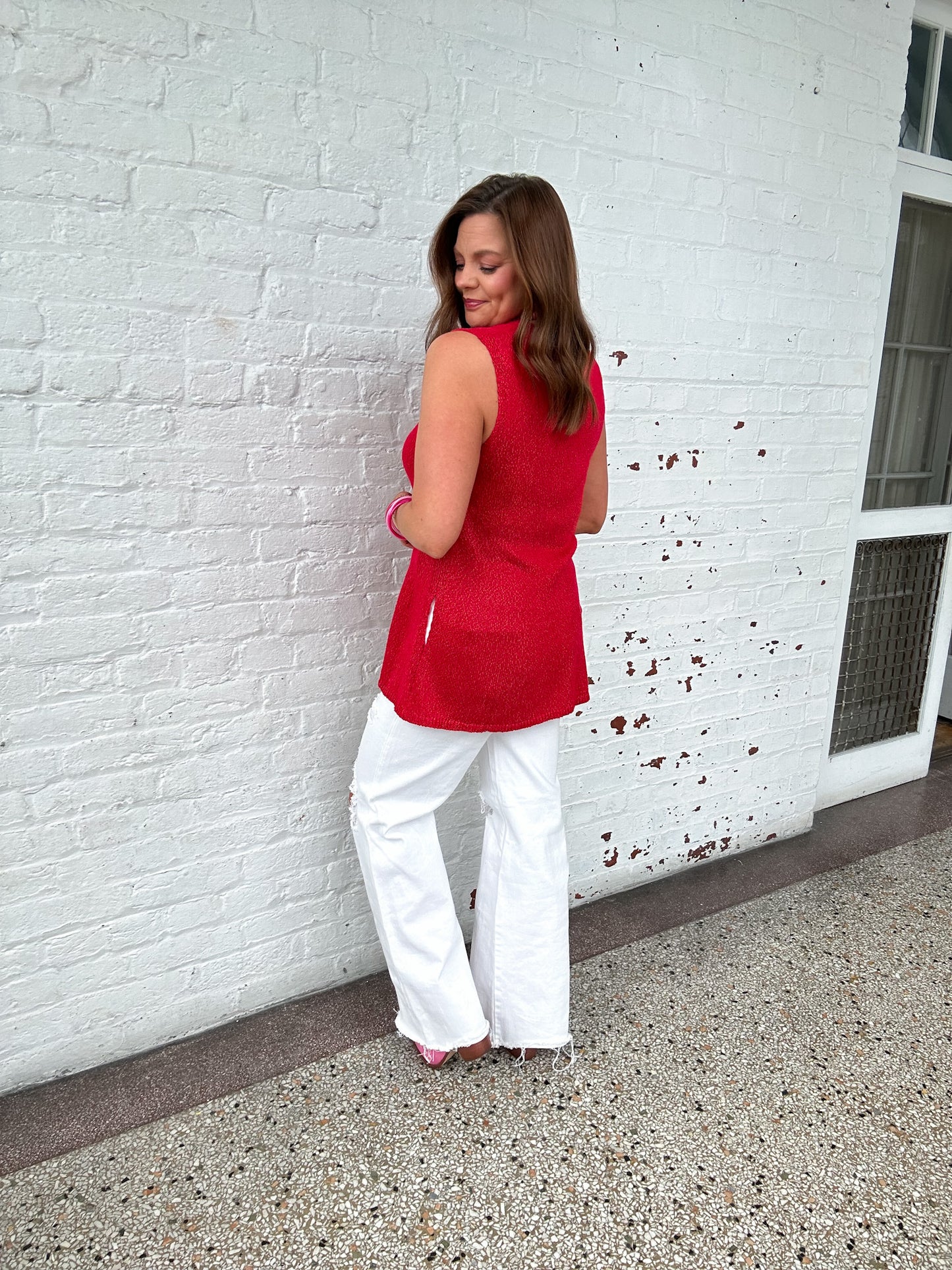 POPPY SWEATER TANK TOP