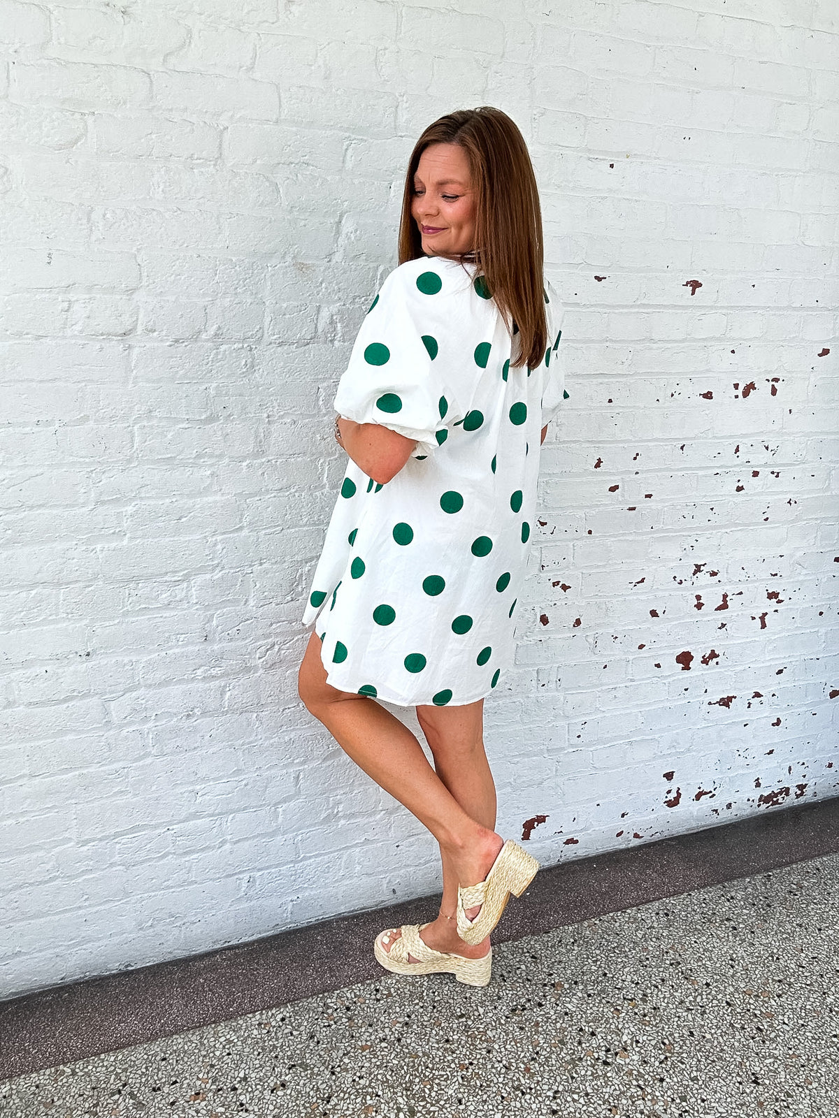 KELLY DOT MINI DRESS
