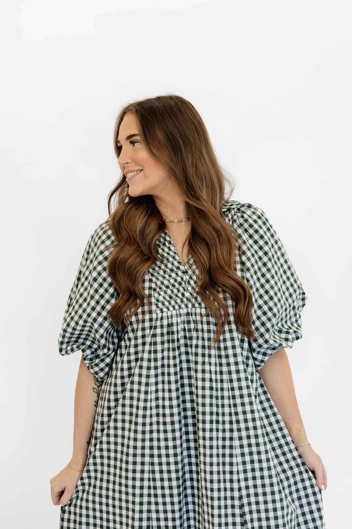 WREN MIDI DRESS