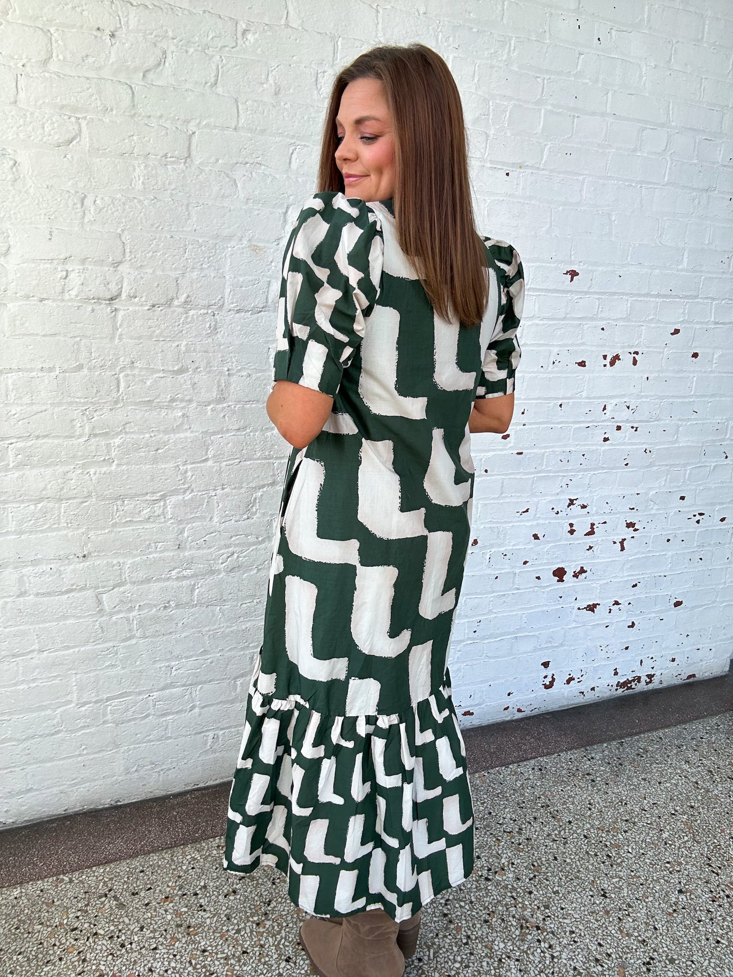 IN THE FOREST MAXI DRESS