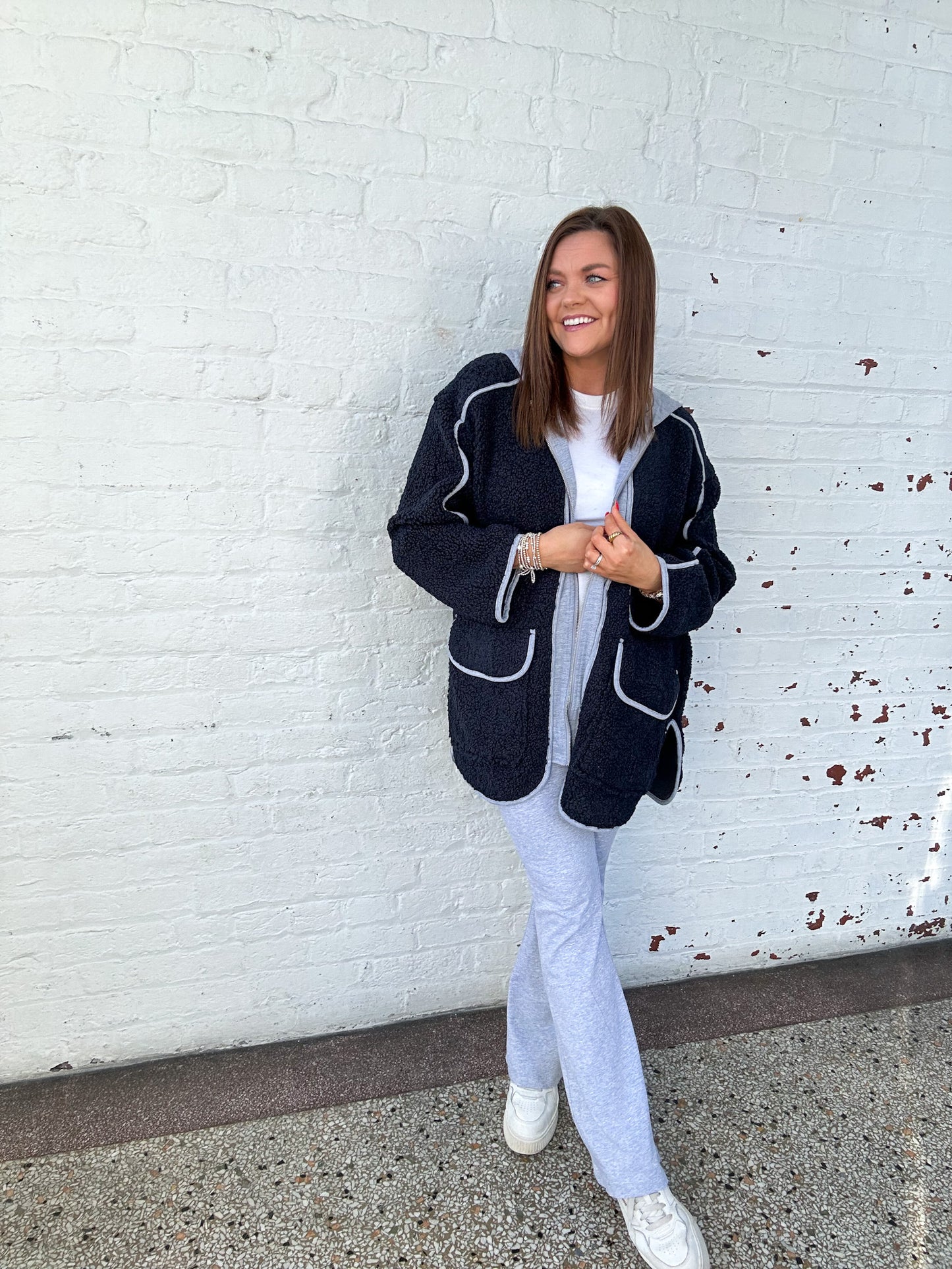 MIDNIGHT SHERPA JACKET