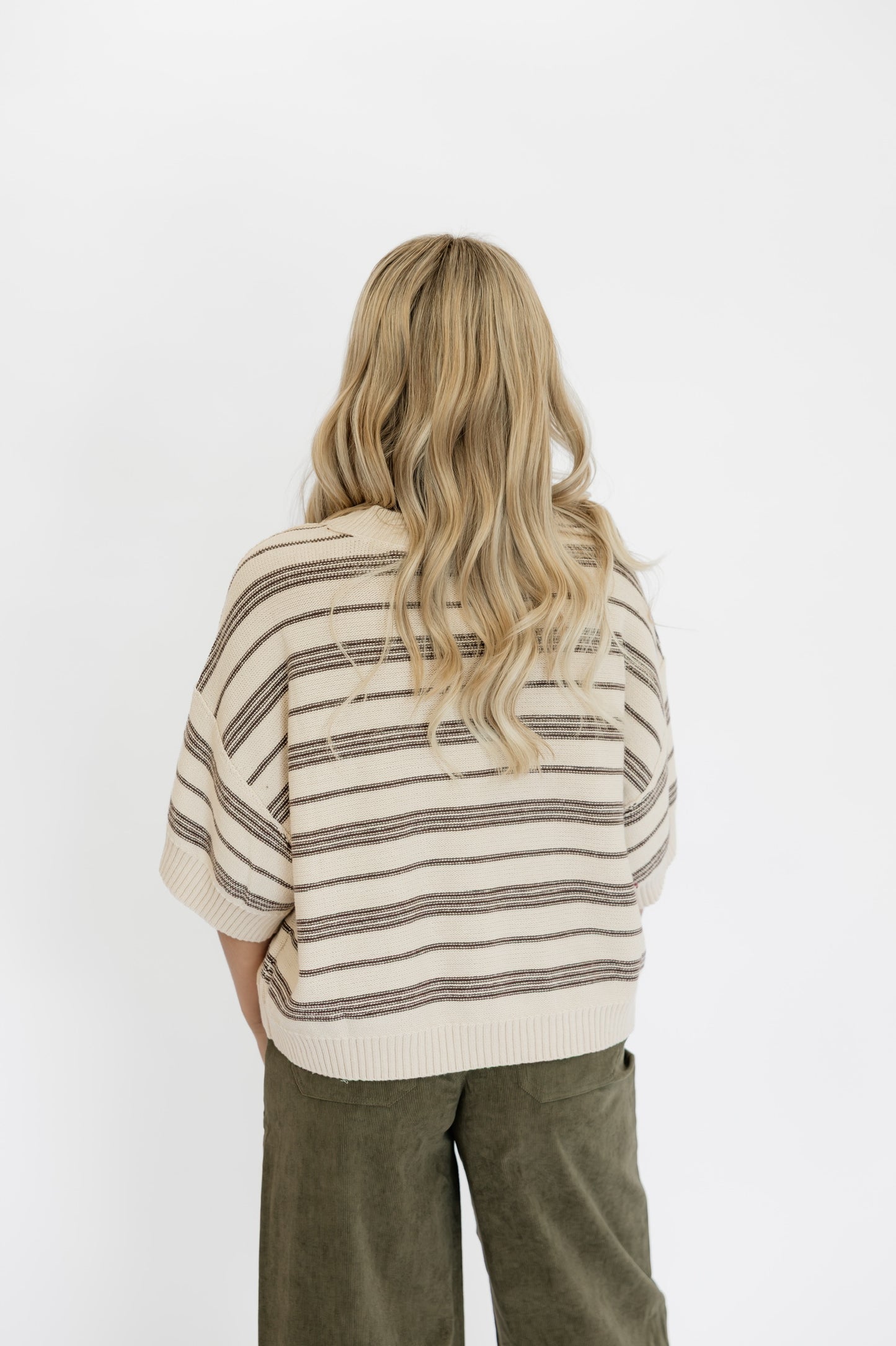 TOASTED STRIPED TOP
