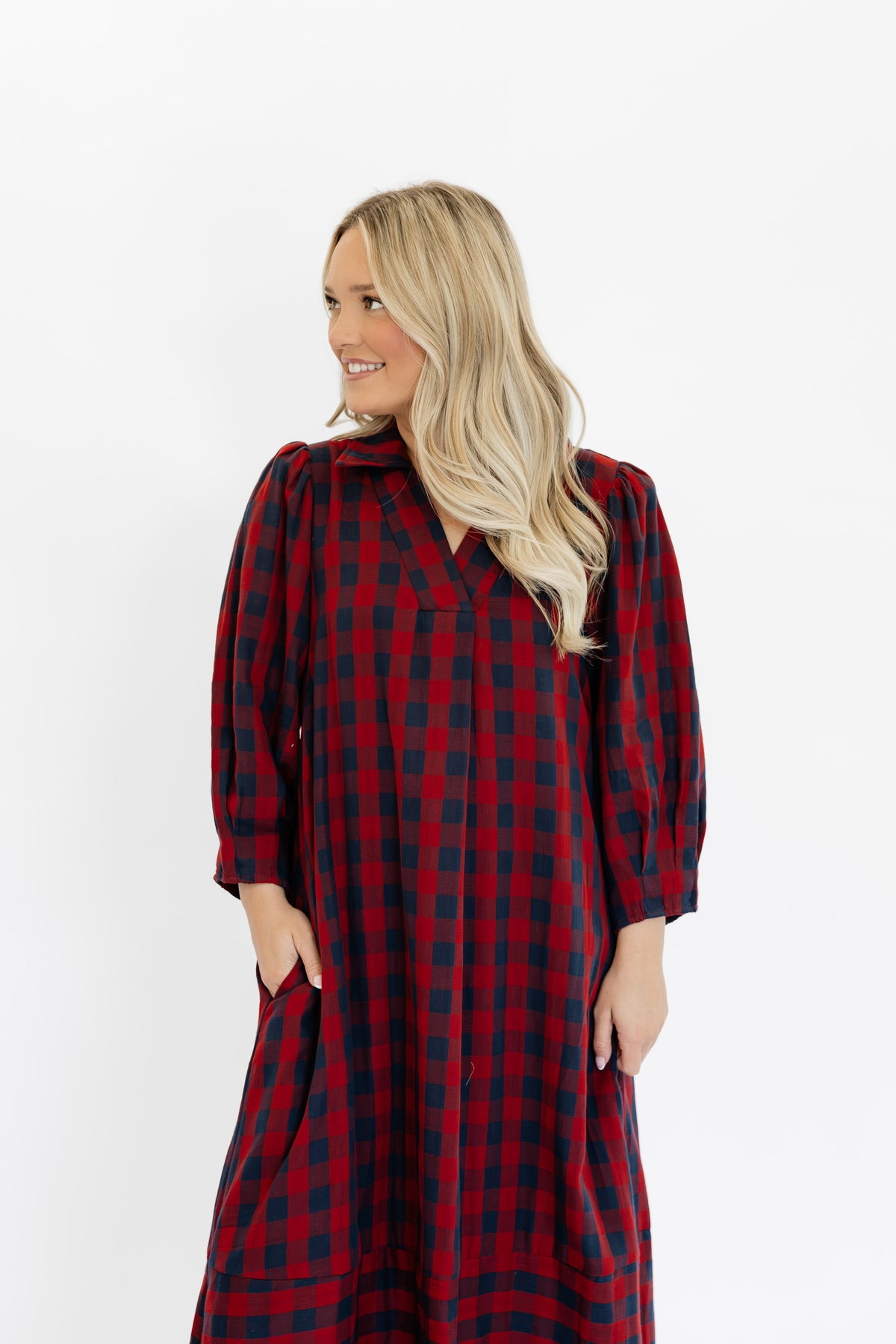 AMERICANA MIDI DRESS