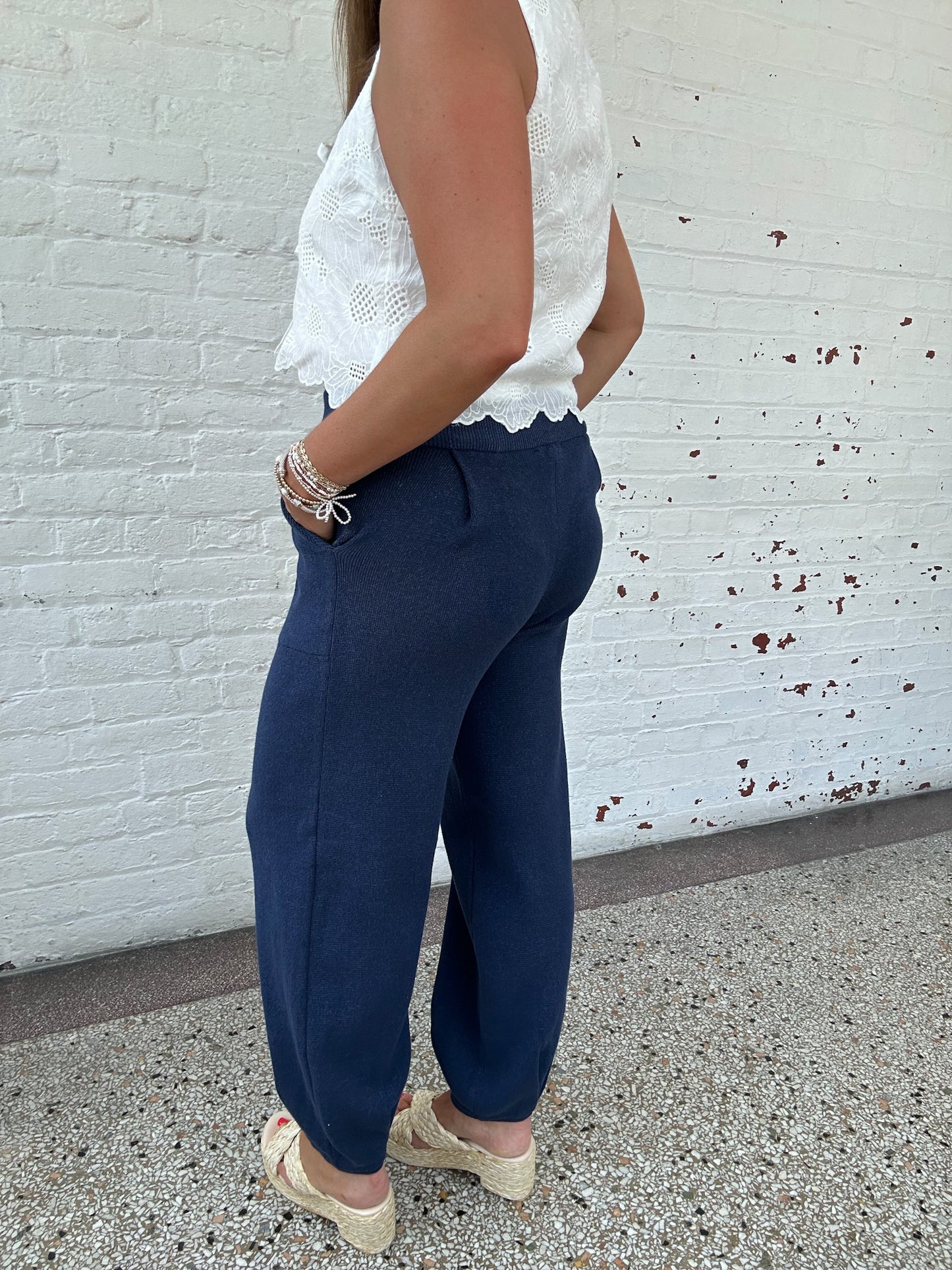 NAUTICAL NAVY JOGGERS