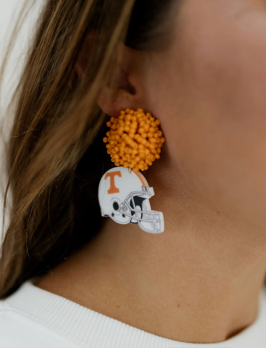 TN HELMET EARRINGS