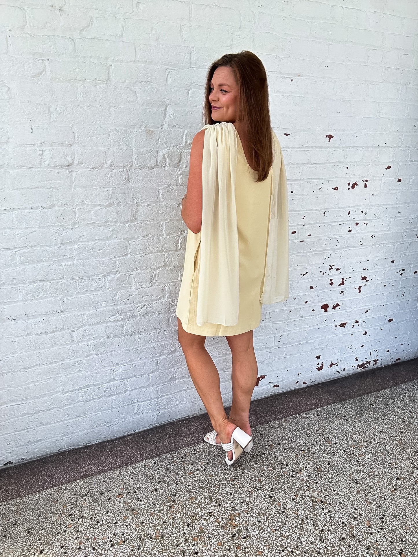 WEDDING GUEST MINI DRESS