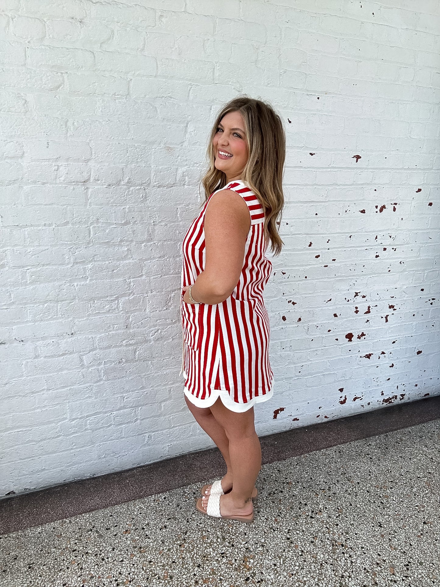 SUMMER NIGHTS MINI DRESS - RED