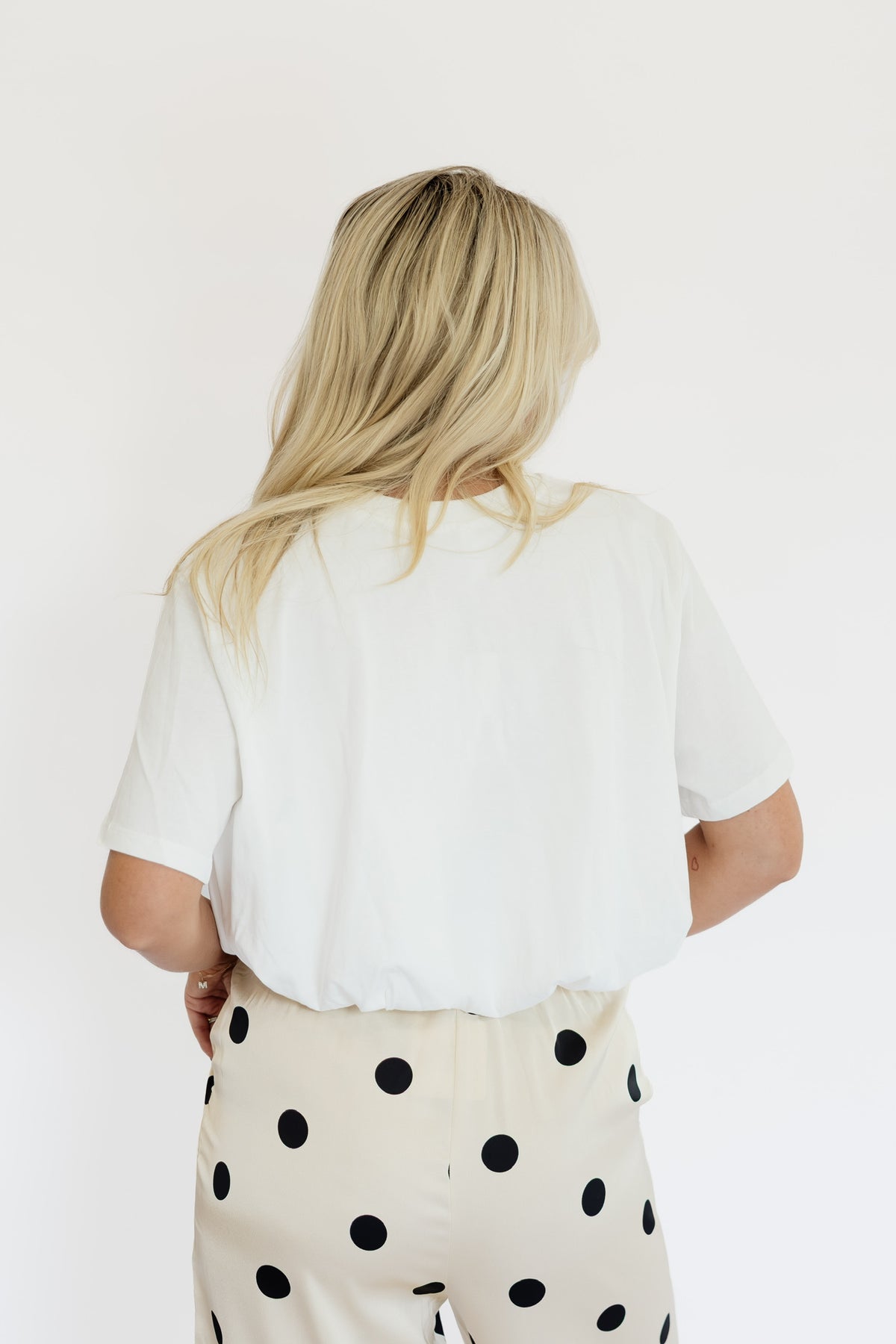 BASIC BUBBLE TOP - WHITE