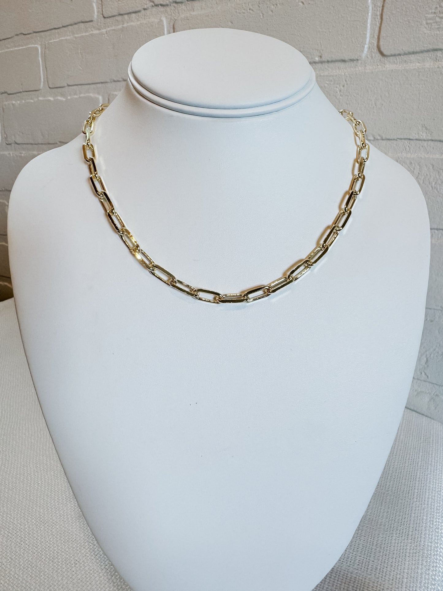 Paperclip Chain Necklace