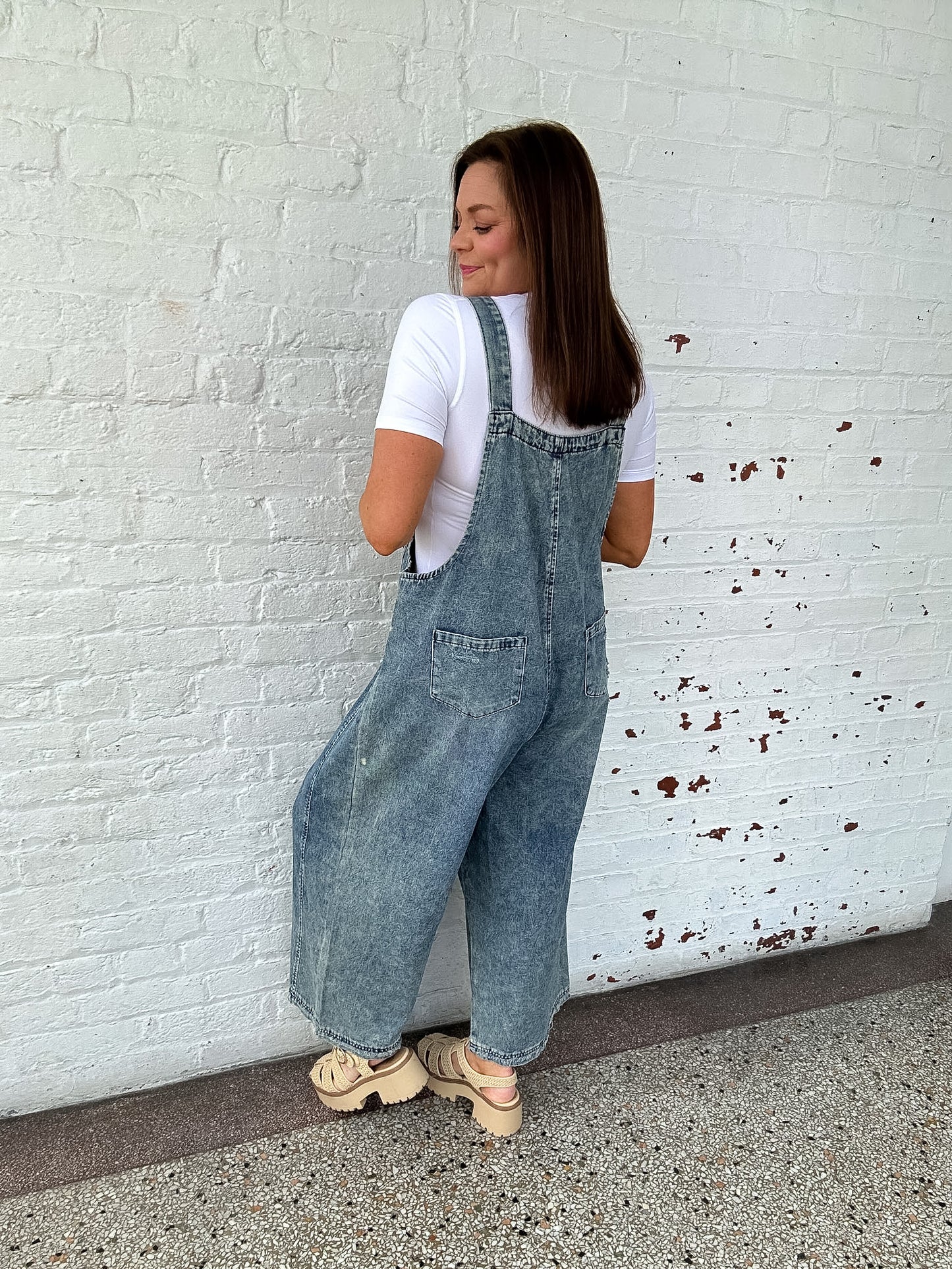 VINTAGE DENIM OVERALLS