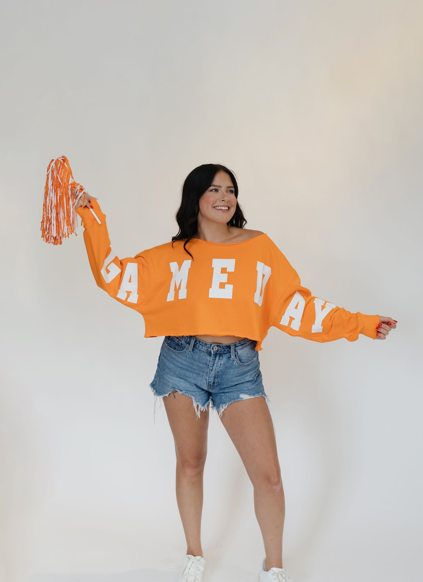 GAMEDAY CROPPED PULLOVER