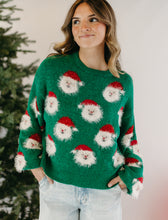 Load image into Gallery viewer, SANTA SWEATER - GREEN
