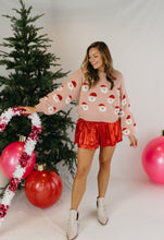 Load image into Gallery viewer, SANTA SWEATER - PINK
