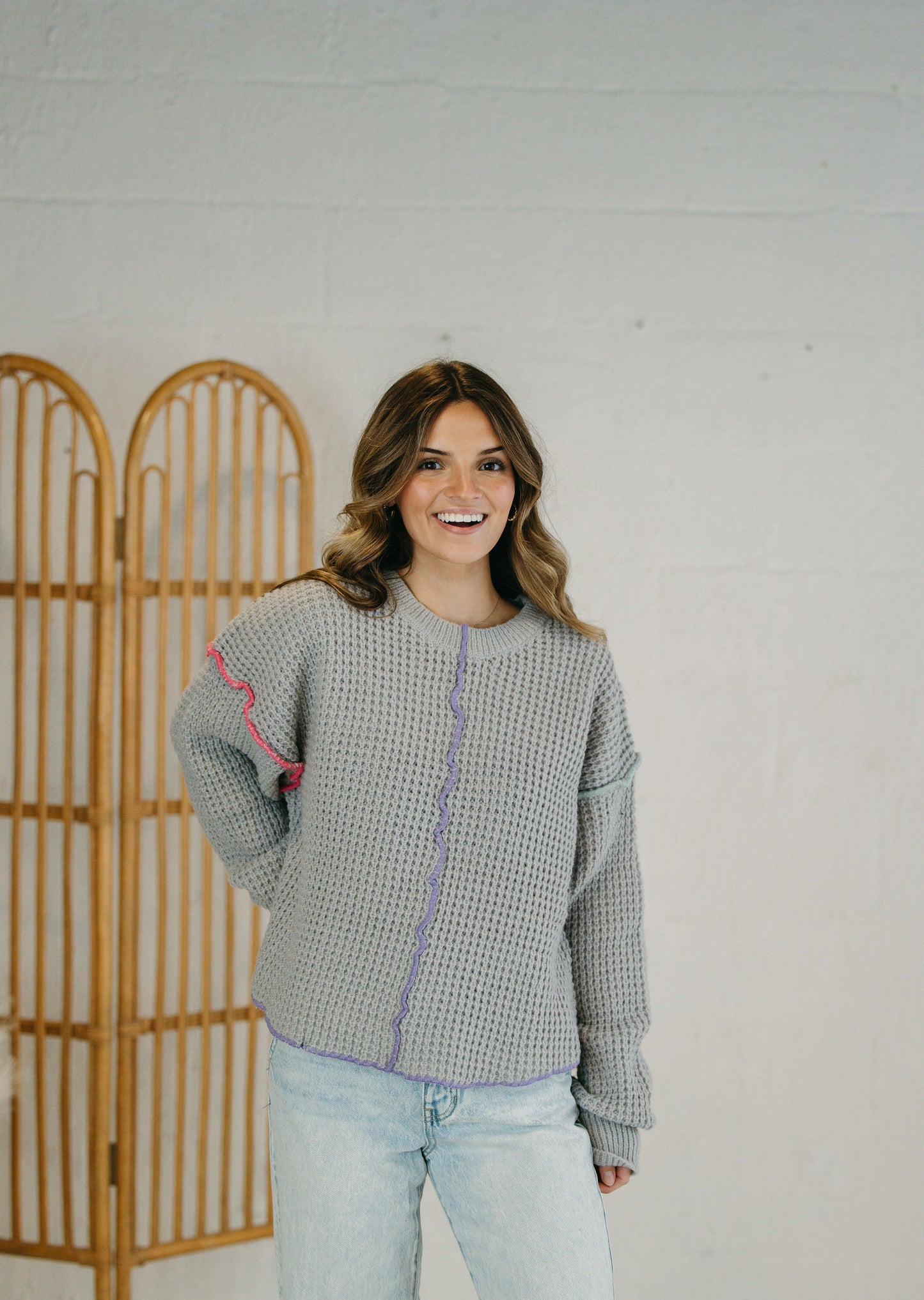 EVIE SWEATER - GREY