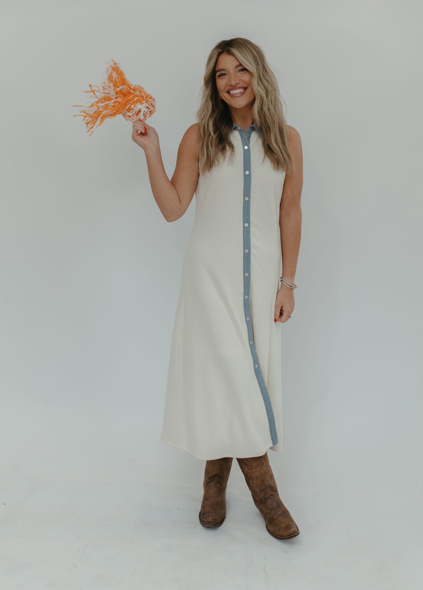 KEEP IT SIMPLE MIDI DRESS